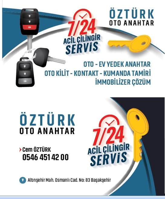 ÖZTÜRK ÇİLİNGİR OTO VE EV ANAHTARCI - Resim 3